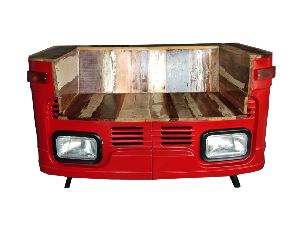Reclaimed Wood Truck Sofa