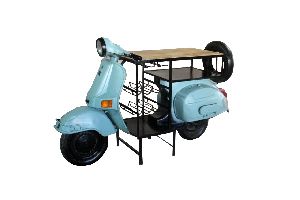 Mango Wood Scooter Bar Table