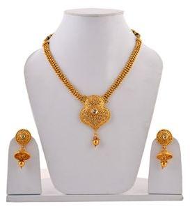 Gold Plated Necklace Set