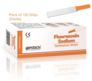 Diagnostic Ophthalmic Strip Fluorescein Sodium