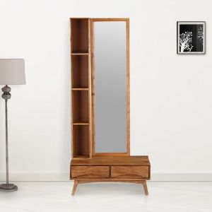 Wood Dressing Mirror