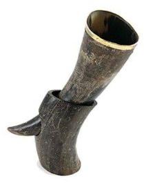 Buffalo Drinking Horn