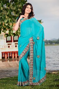 Designer Goerger Saree