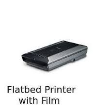 Flatbed Printer with Film