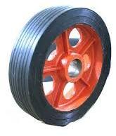 rubber bonded wheel