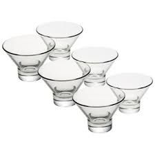 Glass Ice Cream Bowl Sets