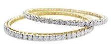 Diamond Bangles