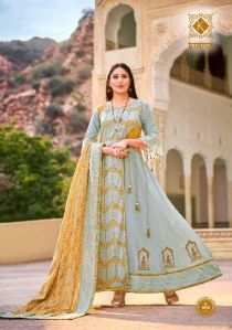 Designer Floor Length Suit