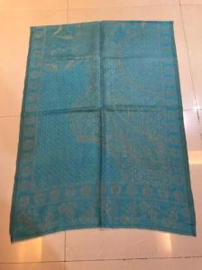 Weaving Pashmina Shimmer Work Stole