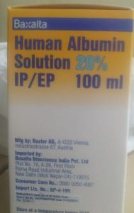 Baxalta Human Albumin Solution