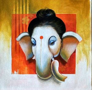 Lord Ganesh Painting