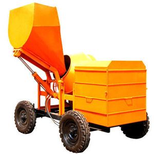 hopper concrete mixer machine