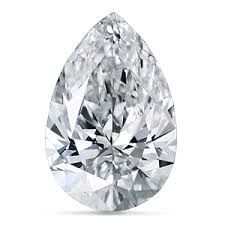 Pear shape diamond