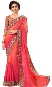 Designer Border Saree