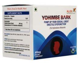 Allen Yohimbe Bark Veg Capsules