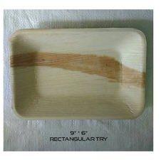 Areca Leaf Rectangular Tray