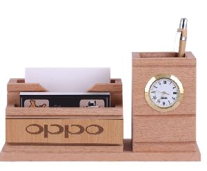 Wooden Pen Stand