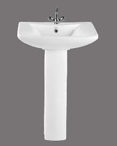 Videocon Full Pedestal Wash Basin