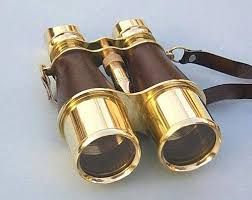 Brass Binocular