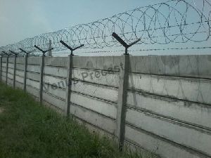 Industrial Precast Boundary Wall