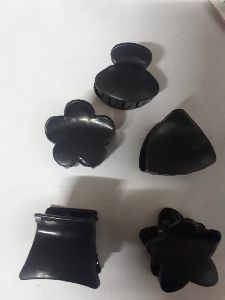 Plastic Black Hair Clips