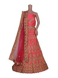 embroidered bridal lehenga