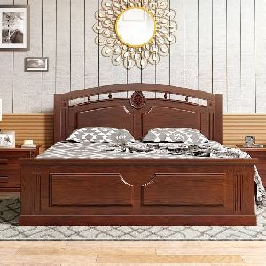 Wooden Double Bed