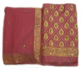 Chanderi Silk Suit Fabric