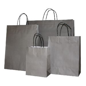 Grey Kraft Paper Bags