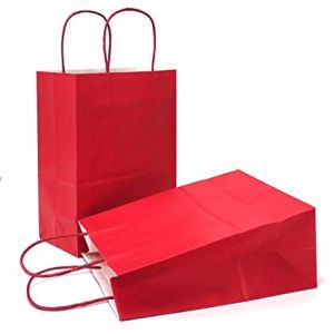 Red Kraft Paper Bags