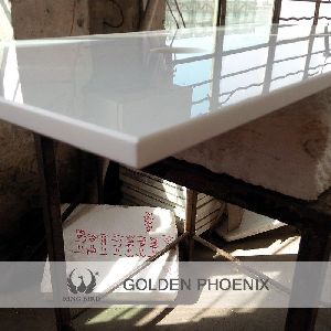 Golden Phoenix Factory Direct Nano Crystallized White Glass Stone Window Sills