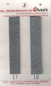 Light Grey Stripe Polyester Webbing