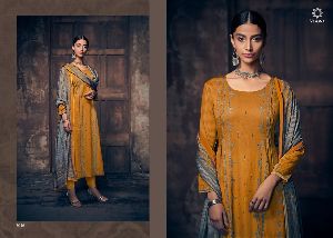 DESIGNER SILK SATINE DIGITALLY PRINTED SUITS