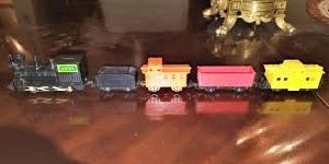 Plastic Toy Train Set