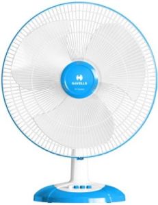 HAVELLS SWING LX HIGH SPEED 3 BLADE TABLE FAN (COOL BLUE, PACK OF 1)