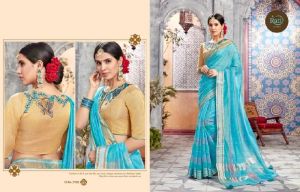 RATI SAREES TANYA FANCY SILK CASUAL SAREE