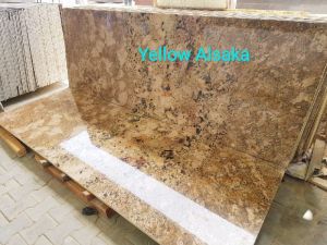 Yellow Alaska Granite Slabs