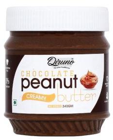 Diruno Chocolate Peanut Butter Creamy 340gm (Gluten Free, Non-GMO)