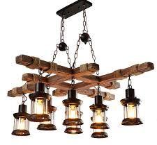 Wooden Chandelier