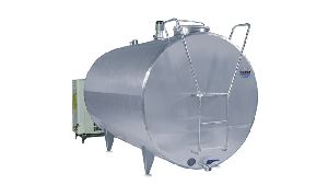 Cylindrical Milk Cooling Tank