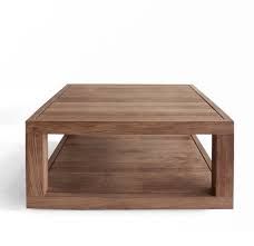 wood coffee table