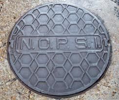 concrete manhole cover