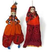 Rajasthani Puppet Pair