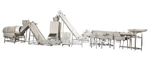 Pellets Frying Line