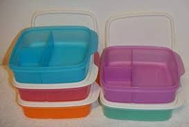 Tupperware Lunch Containers