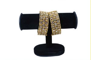 Multi Layered Two Piece Kundan Bangles Set