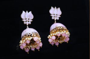 Lotus Jhumkas