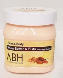 Shea Butter & Pista Massage Cream