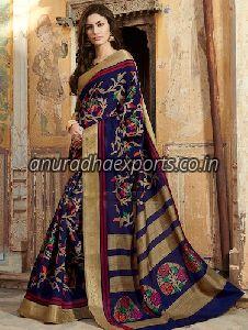 Party Wear Linen Saree