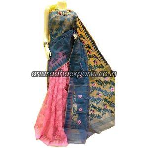 Printed Jamdani Saree